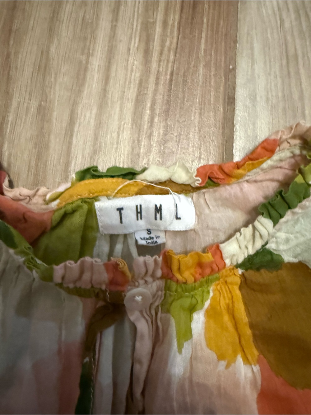 THML Ruffle Cap Sleeve Top - Picture 2 of 3
